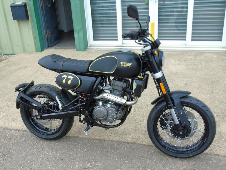 Bullit Bluroc Tracker 125cc Brand New, Leaner Legal, 2Yr Warranty, UK Delivery 