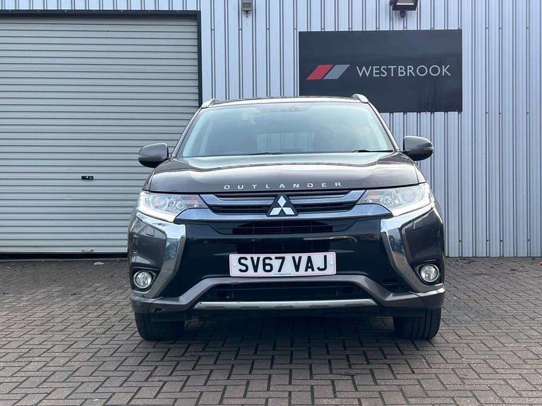 2017 Mitsubishi Outlander 2.0h 12kWh Juro CVT 4WD Euro 6 (s/s) 5dr SUV Hybrid Automatic