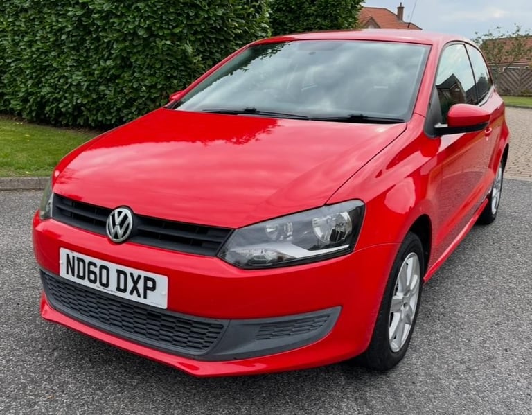 2010 (60) VOLKSWAGEN POLO 1.2 SE FULL MOT 9 SERVICES RUNS/DRIVES GREAT NICE CAR!