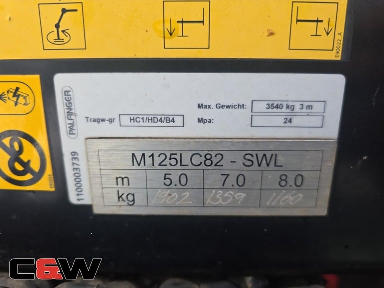 2020 (70) DAF FAD CF450 8x4 Tipper Grab - 160000Kms