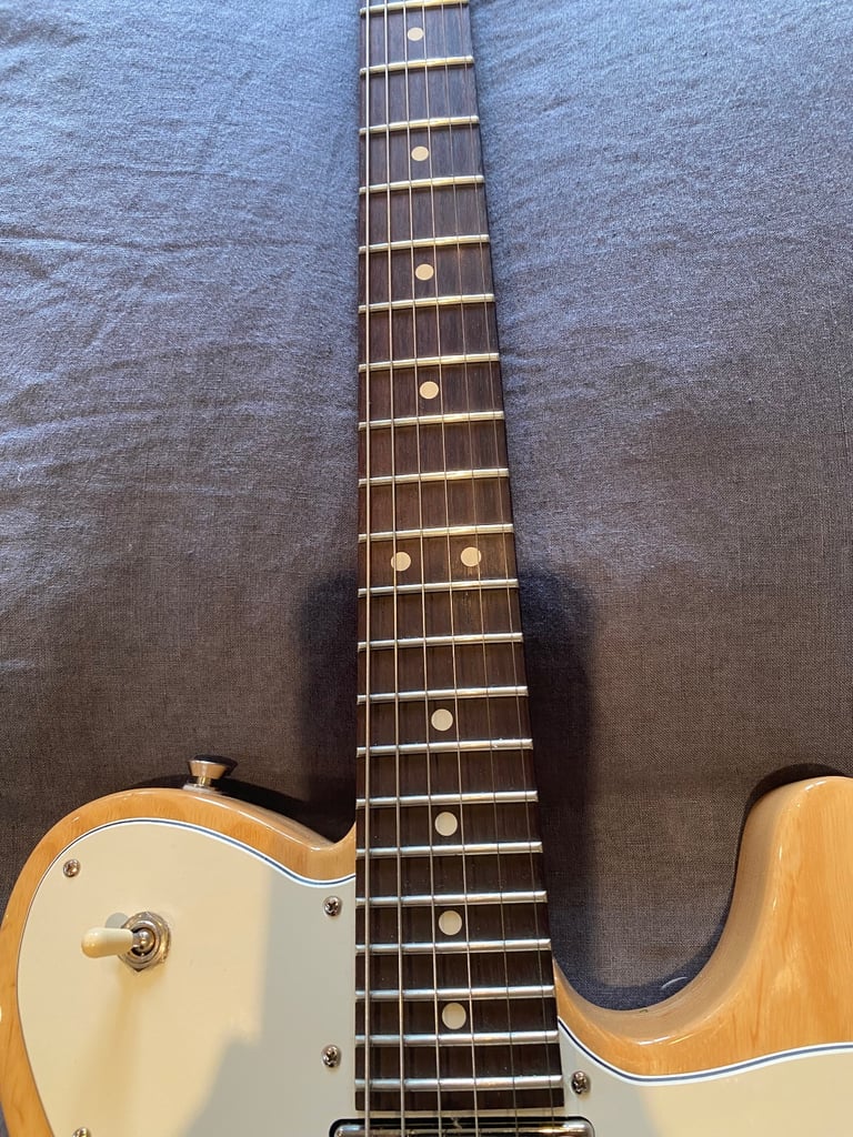 Fender Telecaster American Deluxe Partscaster, Warmoth 24.75” neck, Gibson humbuckers