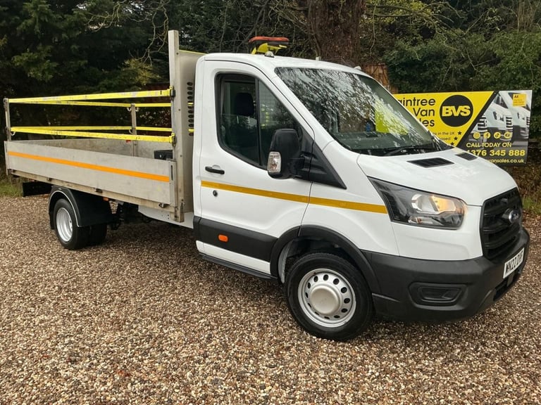 2022 Ford Transit 2.0 350 EcoBlue HD Leader DROPSIDE Cab 2dr Diesel Manual RWD L4 Euro 6 (s/s DRO...