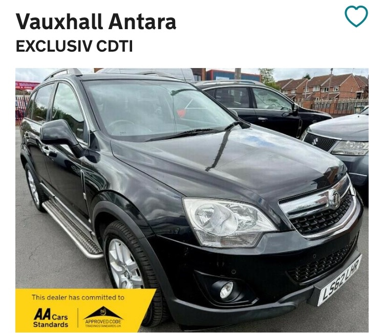 image for 2012 Vauxhall Antara 2.2 CDTi Exclusiv 5dr Auto *Home Delivery* (See video)  HATCHBACK Diesel Aut...