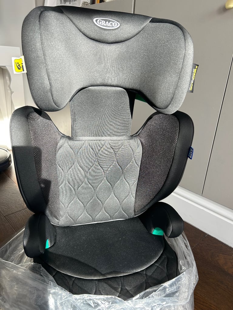 image for Graco Junior Maxi i-Size R129 Highback Booster car seat with cupholders, Suitable from 100-150cm