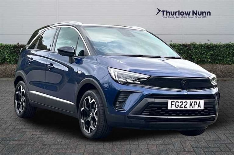 2022 Vauxhall Crossland 1.2i Turbo (130 PS) Ultimate 5 Door Petrol SUV SUV Petrol Manual