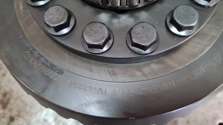 Crown wheel and pinion 9x40 for differential Ferrari California