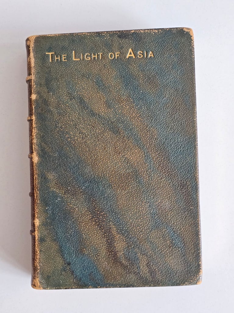 1892 Antique Rare Victorian Life & Teachings of Gautama Buddha Book