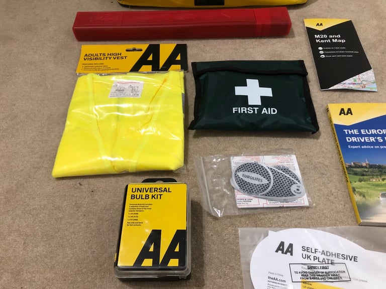 AA Roadside European Car Breakdown Kit Brand New