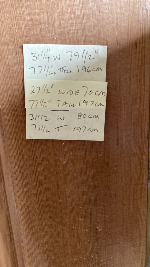 image for Two. Craigleith doors - two left - the 1st and 3rd one 