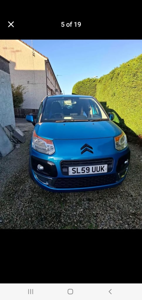 Citroen, C3 PICASSO VTR PLUS, 1.4 petrol,MPV, 2009, Manual, 1397 (cc), 5 doors