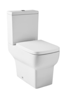 image for Square Close Coupled Pan, Cistern & Soft Close Seat