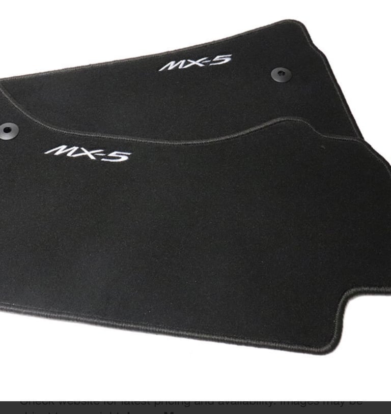 MAZDA MX5 Mk3 GENUINE CAR MATS 2005-08