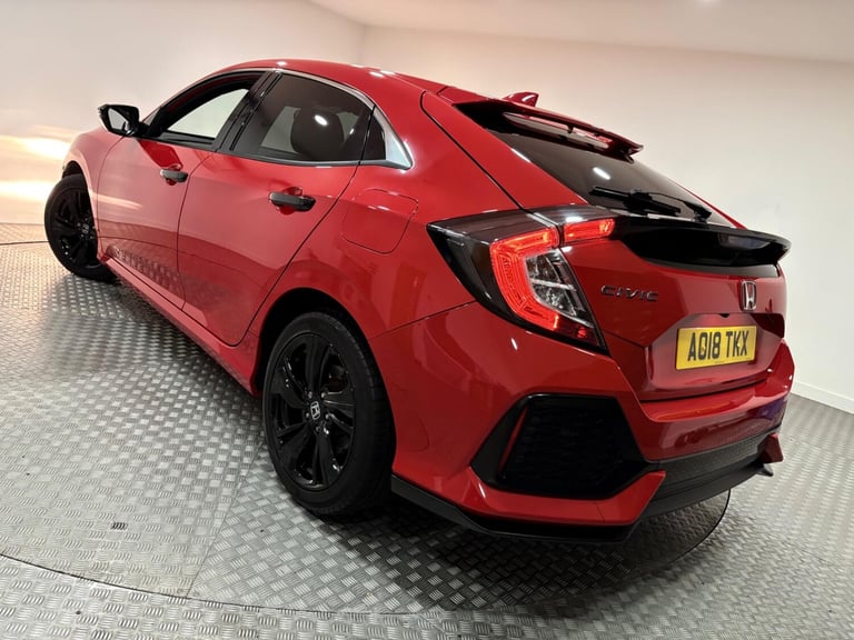2018 Honda Civic 1.0 VTEC Turbo SR Euro 6 (s/s) 5dr HATCHBACK Petrol Manual