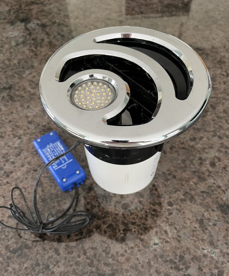 image for Bathroom extractor fan with LED Light and Transformer