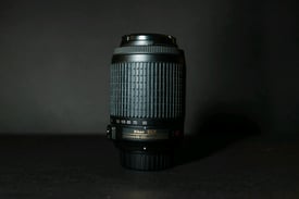 Nikon 55-200 DSLR lens af-s DX f4-5.6