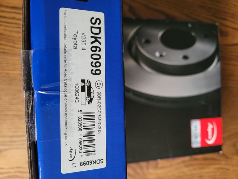 Brand New APEC Yaris Front Discs