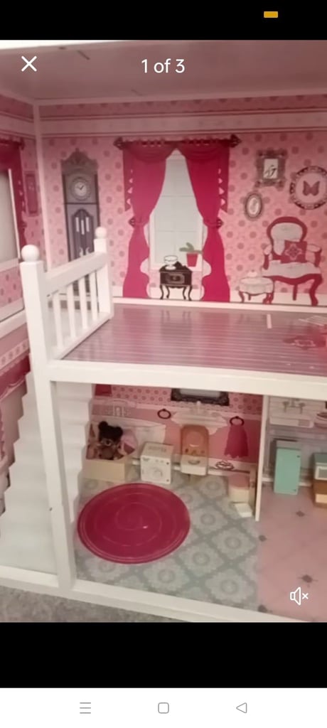 Dolls house, big, wooden, good condition