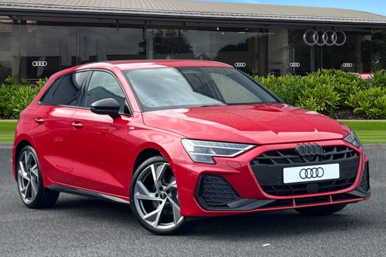 image for 2025 Audi A3 2.0 TDI Black Edition Sportback S Tronic Euro 6 (s/s) 5dr Hatchback Automatic