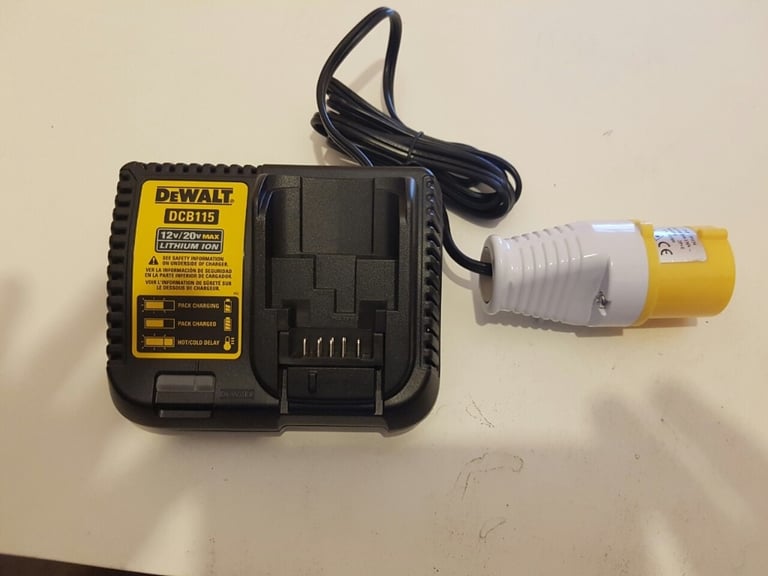 Dewalt 110v battery online charger