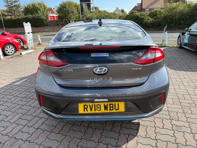2018 Hyundai IONIQ 1.6 h-GDi Premium DCT Euro 6 (s/s) 5dr HATCHBACK Petrol/Electric Hybrid Automatic