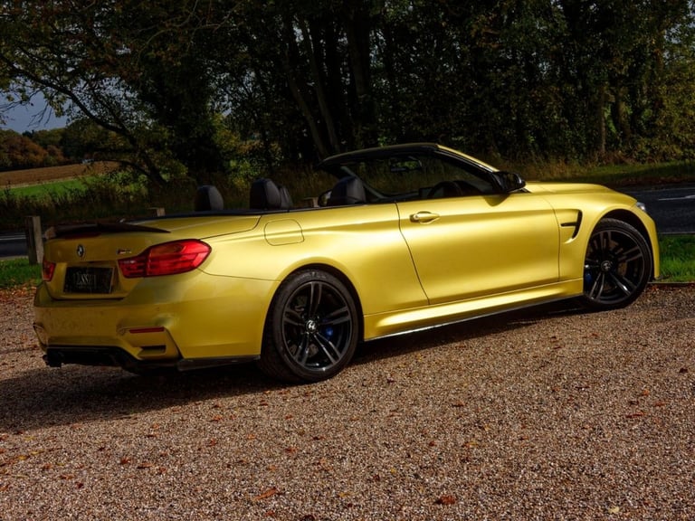 2015 M BMW M4 3.0 BITURBO CONVERTIBLE 2DR PETROL DCT EURO 6 (S/S) (431 PS)