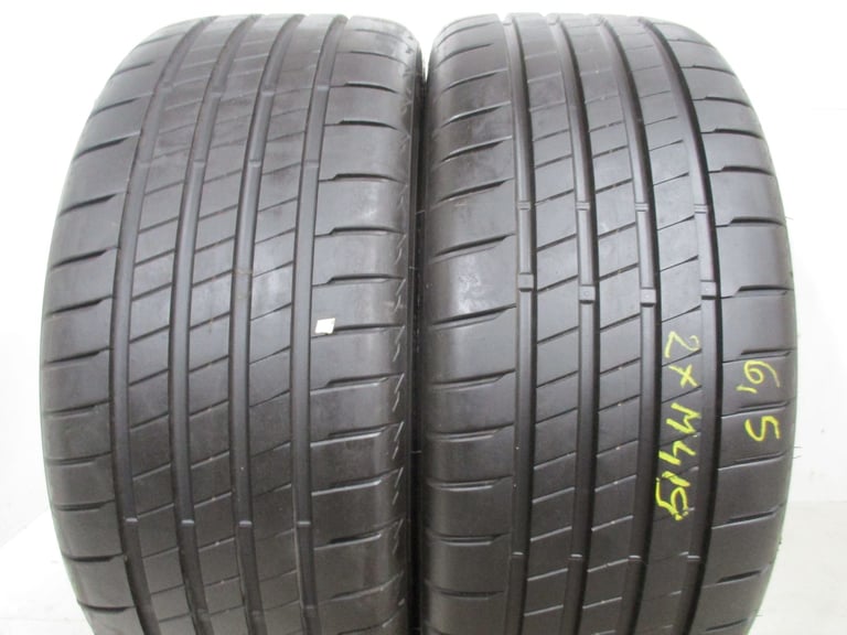 M419  2X 225/40/18 92Y BRIDGESTONE POTENZA S005 XL 2X 6,5MM TREAD DOT 3121 3121 NO PUNCTURE REPAIRS