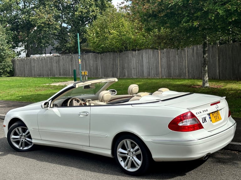 LEFT HAND DRIVE 2007 MERCEDES BENZ CLK350 3.5 PETROL [AUTOMATIC] CONVERTIBLE|LHD