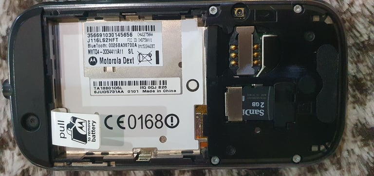 MOTOROLA Cliq Dext Slide Smartphone Mobile Phone Android QWERTY Keyboard WORKING