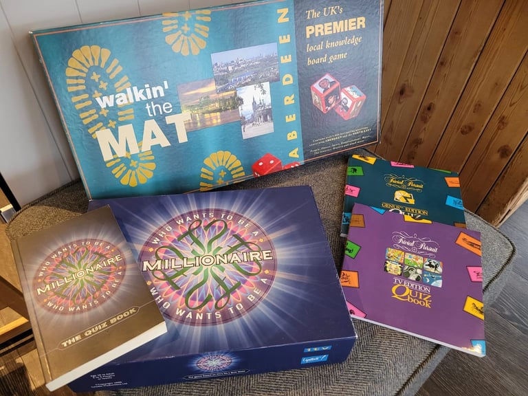 image for Walkin' the Mat/Who Wants to be a Millionaire/Trivial Pursuits