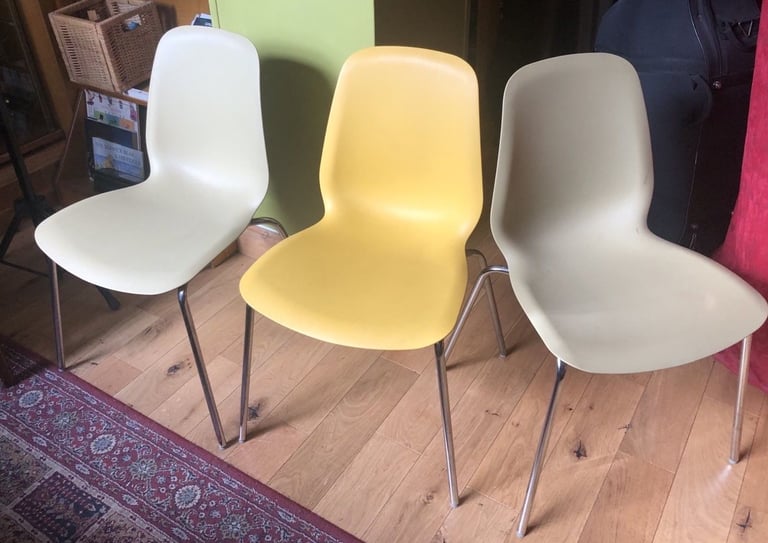 IKEA LEIFARNE KITCHEN CHAIRS x 3  