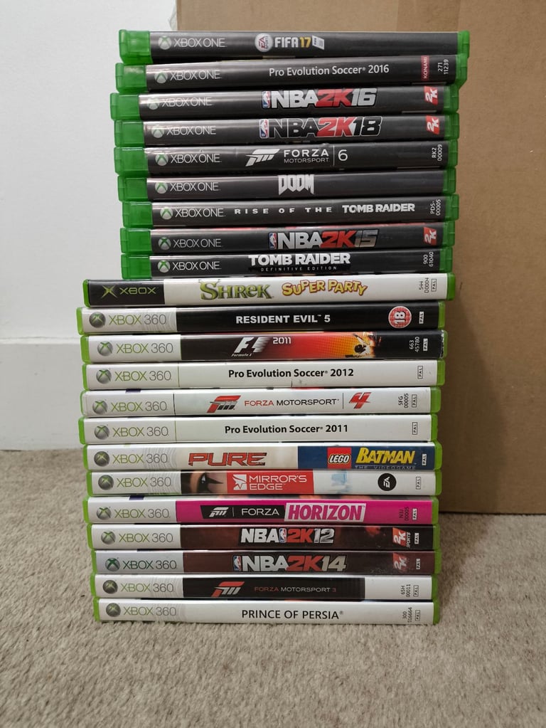 image for Xbox, Xbox 360 & Xbox One Game Bundle – 24 Titles – Great Condition