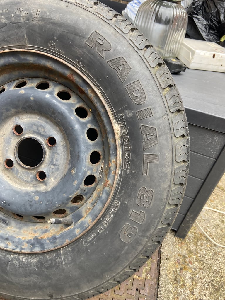 image for Heavy duty Caravan Wheel and Tyre
