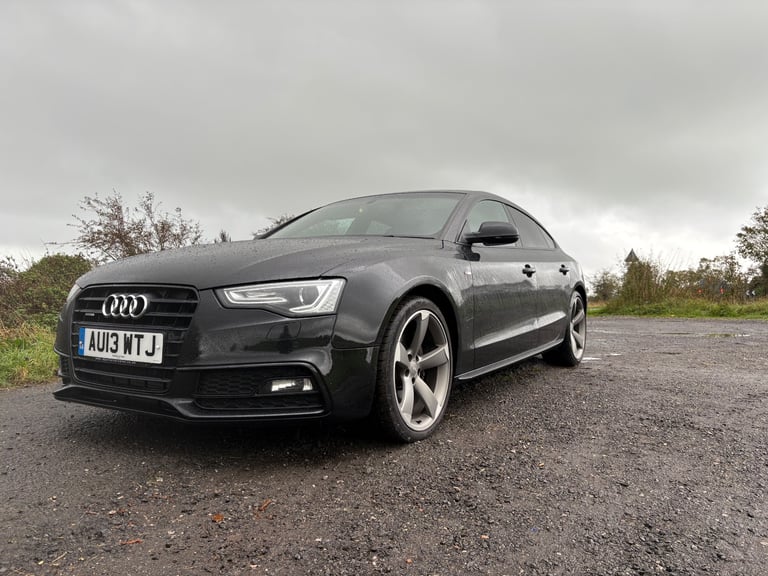 AUDI A5 3.0 V6 SLINE black edition Quattro 250bhp auto  