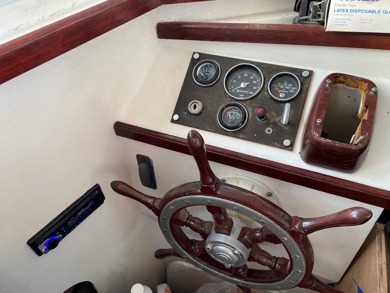 Expedition Trawler Yacht Liveaboard Project, Colvic Northerner 26, Houseboat or Fishing Boat