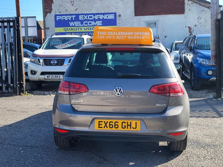 2016 Volkswagen Golf 1.6 TDI 110 GT Edition 5dr DSG PAN ROOF TOP SPEC HATCHBACK Diesel Automatic