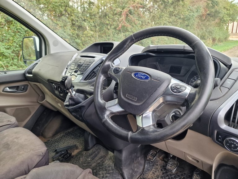 2016 Ford Transit Custom 6 Seat Panel Van  Low 125k Miles  Spares Repairs