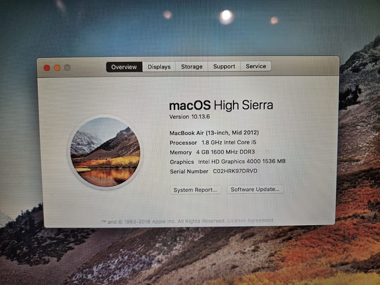 MacBook Air 13 inch