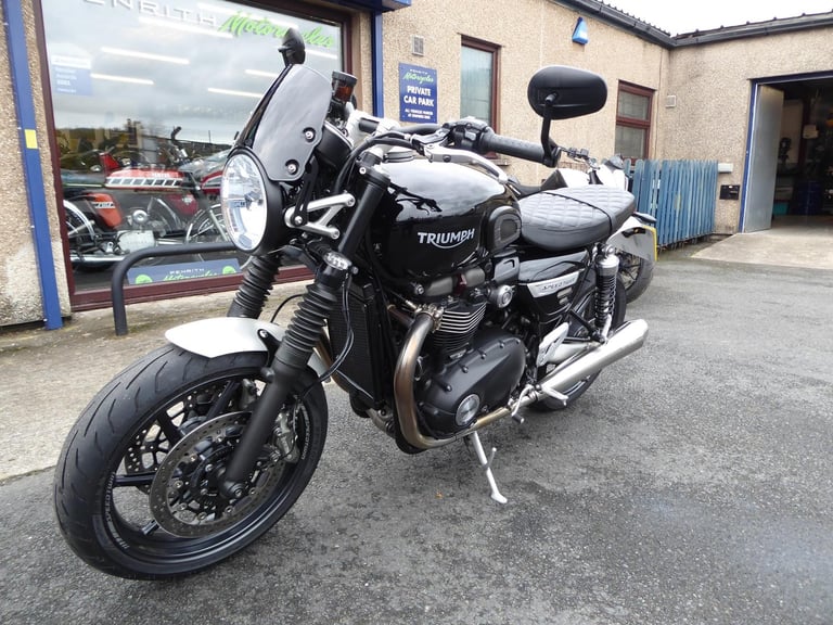 Triumph SPEED TWIN - 2021 - 5,890 Miles at Penrith Motorcycles Ltd