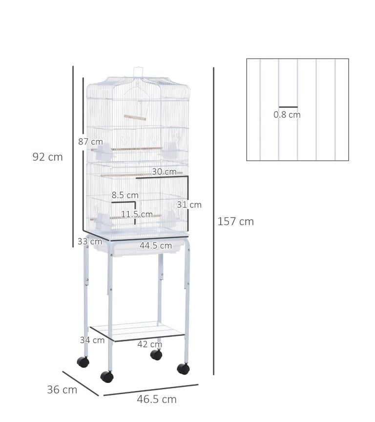 Brand new cage and stand 
