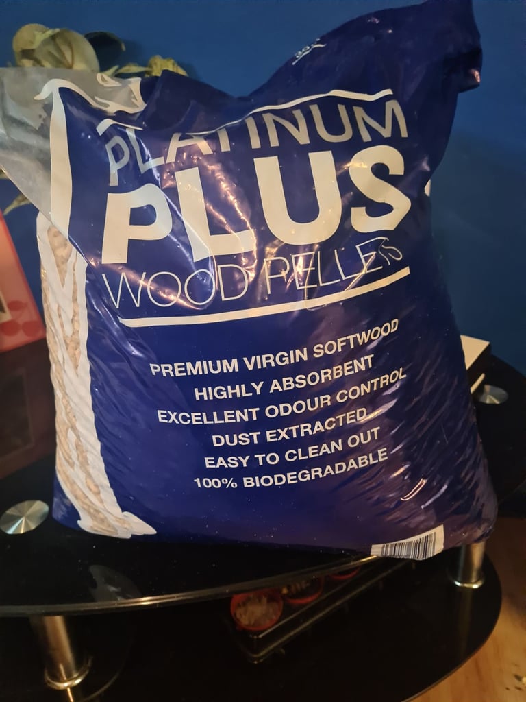 image for Wood pellet cat litter