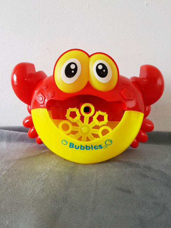 image for Musical crab bubble machine 