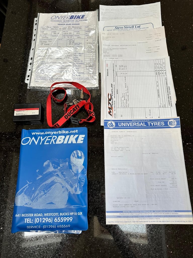 Ducati 996 SPS, Full History File