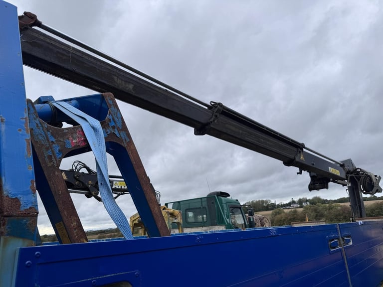 2015 DAF CF 75.330 DROPSIDE 26ton WITH HMF 1420 FOLD AWAY CRANE  SPARES REPAIRS