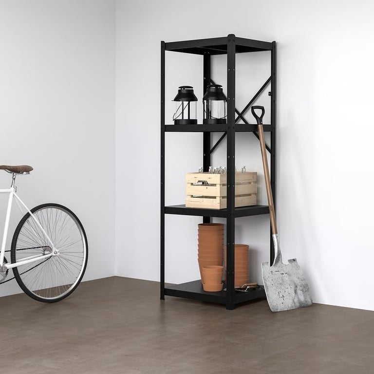 BROR Ikea metal shelving units