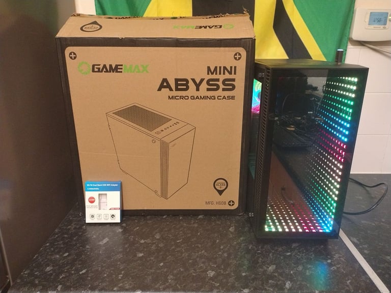 image for ABYSS/8-Core Ryzen/8GB GPU/16GB DDR4/240GB SSD/2TB HDD/WiFi/Gaming Tower