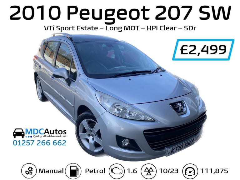 Used Peugeot 207 for Sale in Lancashire
