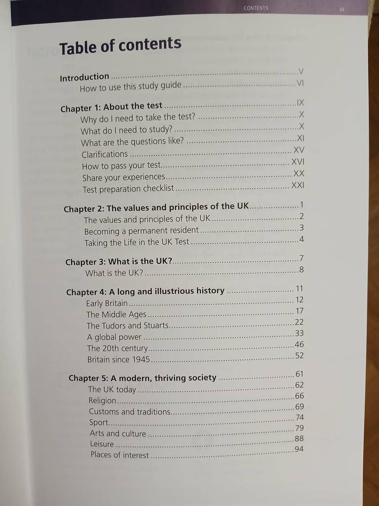 Life in the UK Test Handbook