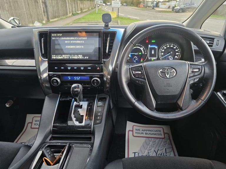 2018 Toyota Vellfire HYBRID 2.5 E-four 8 Seaters Euro 6  MPV Petrol/Hybrid Automatic