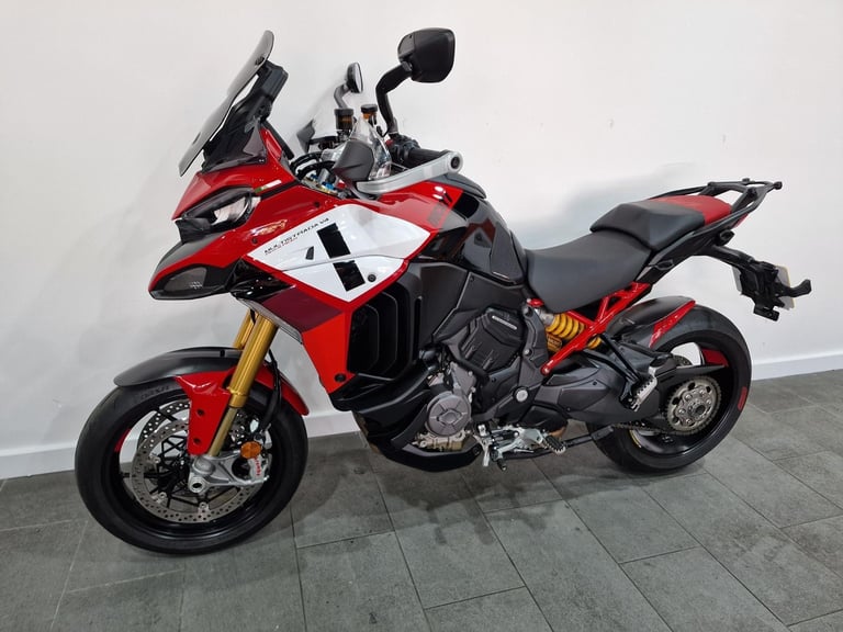 2022 Ducati Multistrada V4 Pikes Peak, Evotech Extras, Full Titanium Termignoni