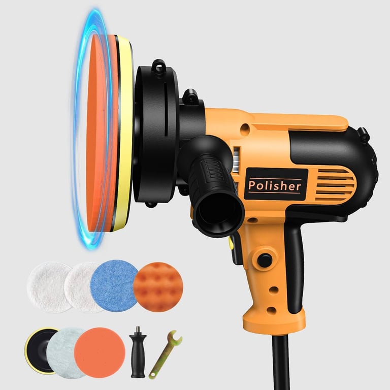 Car Buffer Polisher Kit - 700W Variable Speed Rotary Polishing Waxing Machine